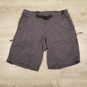 Endura Hummvee Lite Shorts with Liner Mens Medium Pockets Lightweight Gray